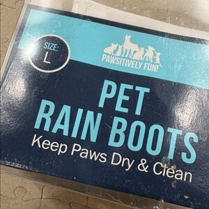 Pet rain boots